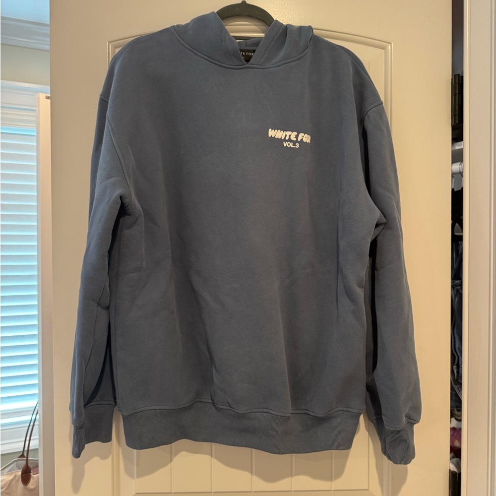 White Fox Boutique Blue Hoodie